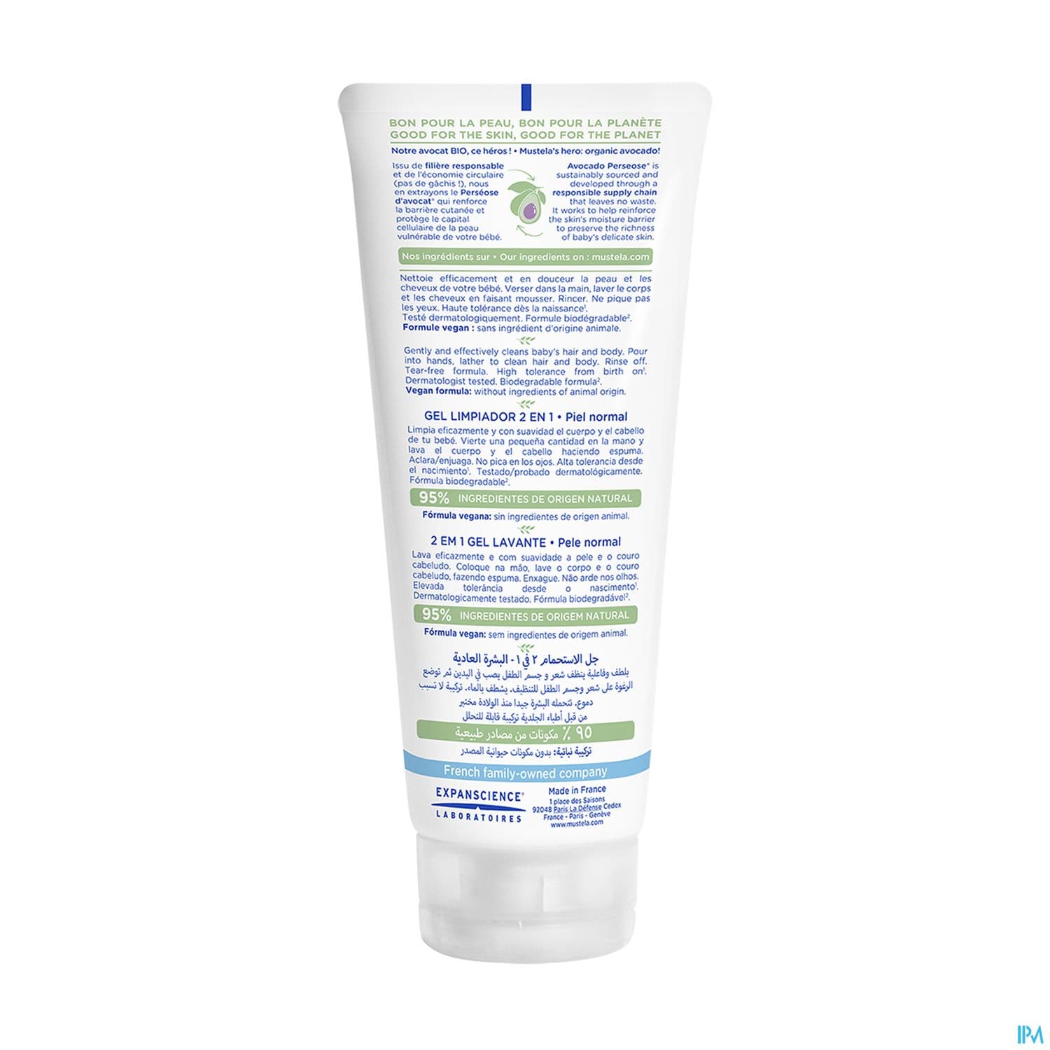 MUSTELA BB 2EN1 GEL NETT PN 200ML