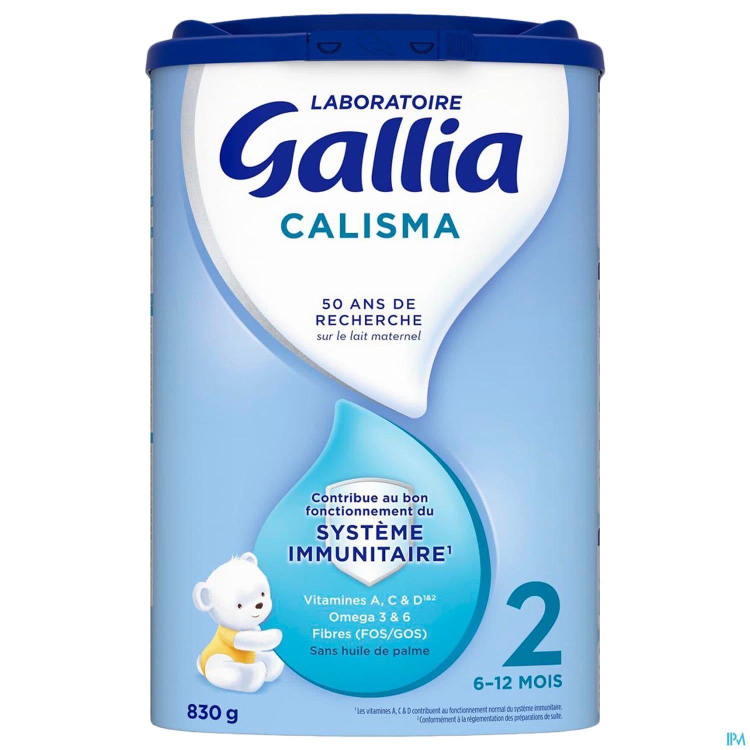 GALLIA CALISMA 2 LAIT PDR 830G