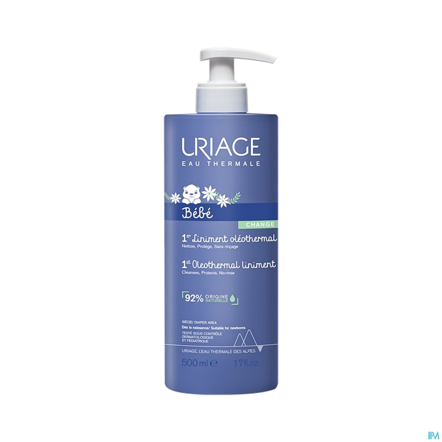 URIAGE BEBE 1ER LINIM OLEOTH 500ML — Grande Pharmacie de la Station - Apothical