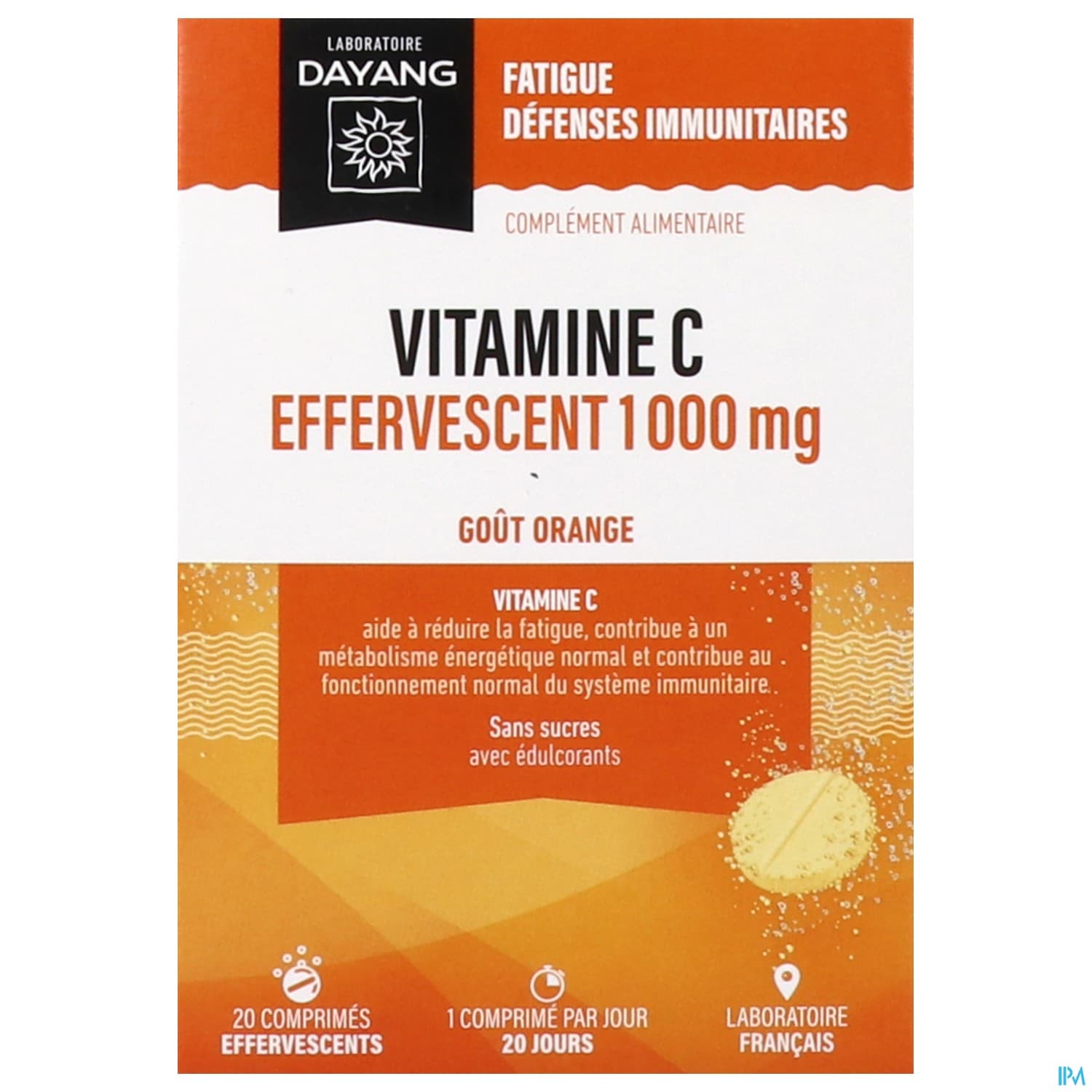 DAYANG VITAMINE C 1000MG CPR EFF20