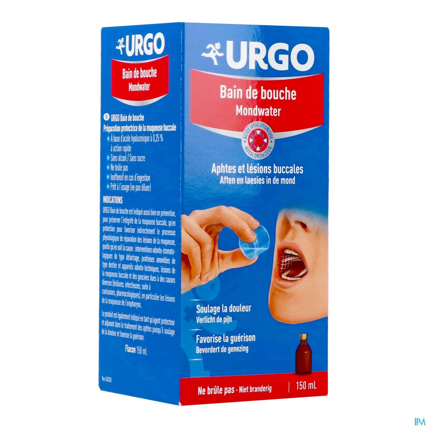 URGO BAIN BOUCHE APHTE LESION150ML — Pharmacie Juin