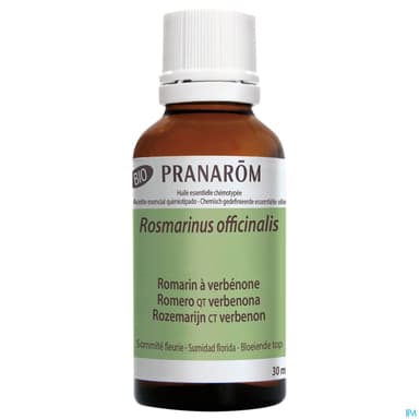 Pranarom Huile Essentielle Bio Romarin Verbenone Som Fleur 30ml