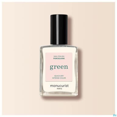 Manucurist Green Vernis A Ongles Porcelaine 15ml