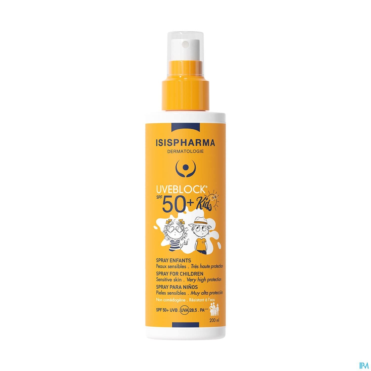 UVEBLOCK SOL SPF50+ ENF SPR 200ML