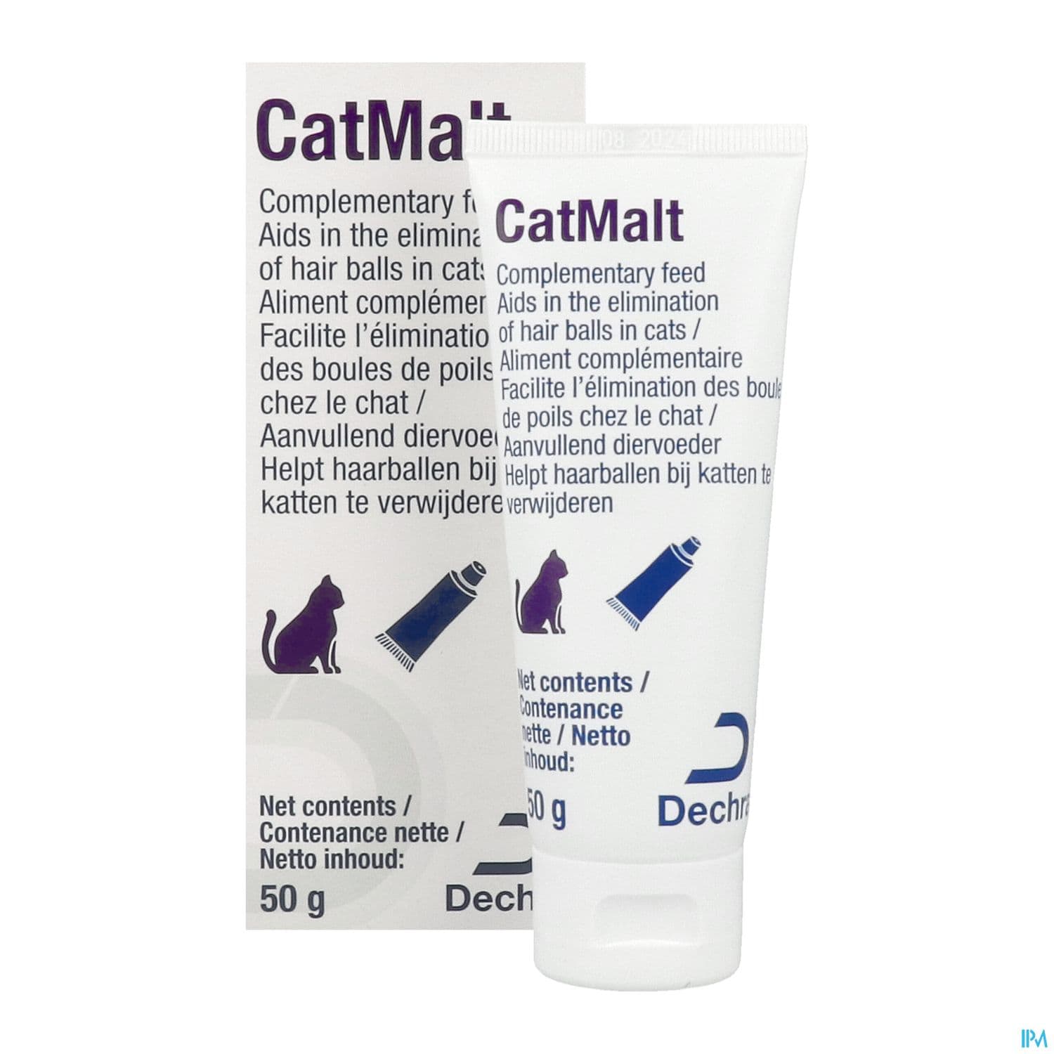 Catmalt Laxatif Pate Orale Chat 50ml