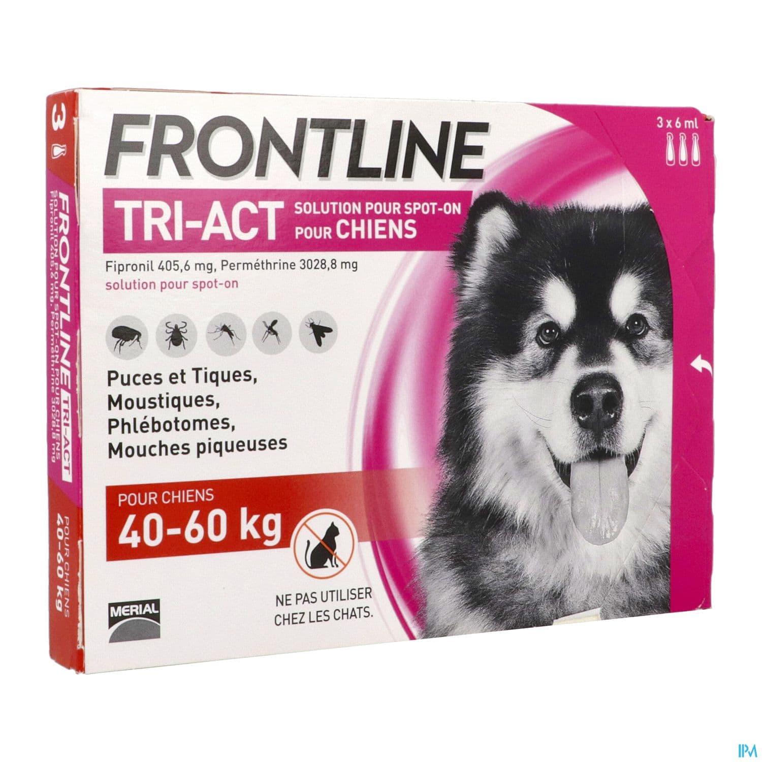 Frontline Tri Act Spot On Chien Xl Solution X3