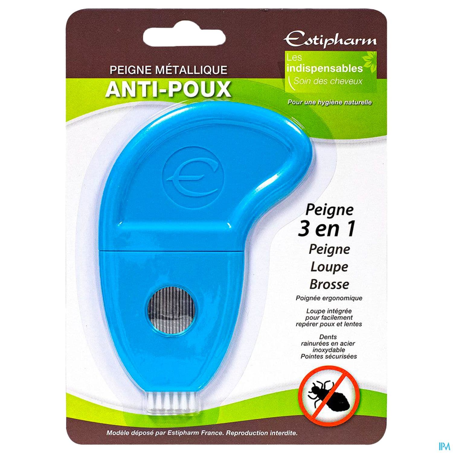 ESTIPHARM PEIGNE ANTI-POUX 3EN1