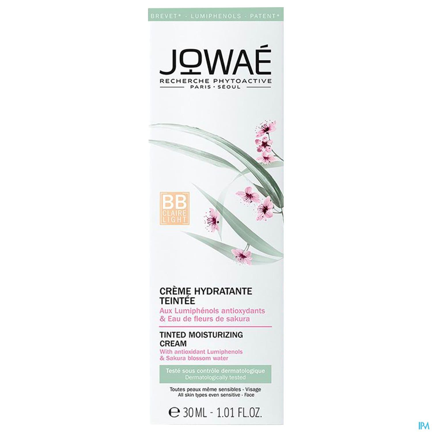 JOWAE CR HYDRA TEINTEE CLAIRE 30ML