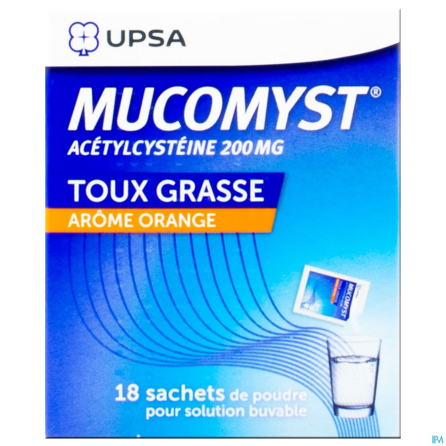 MUCOMYST 200MG PDR SBUV EN SACH B/18