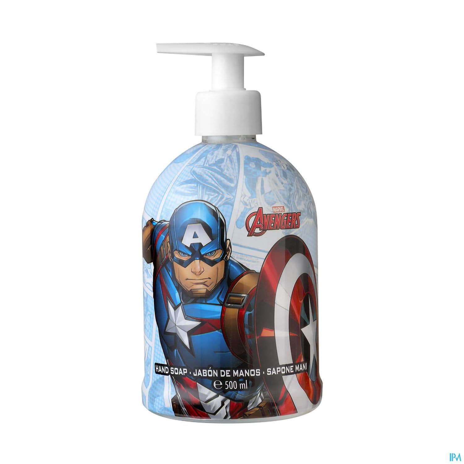 CAPTAIN AMERICA GEL LAV MAIN 500ML