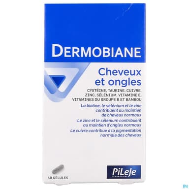 DERMOBIANE CHEVEUX ET ONGLES Gél B/40