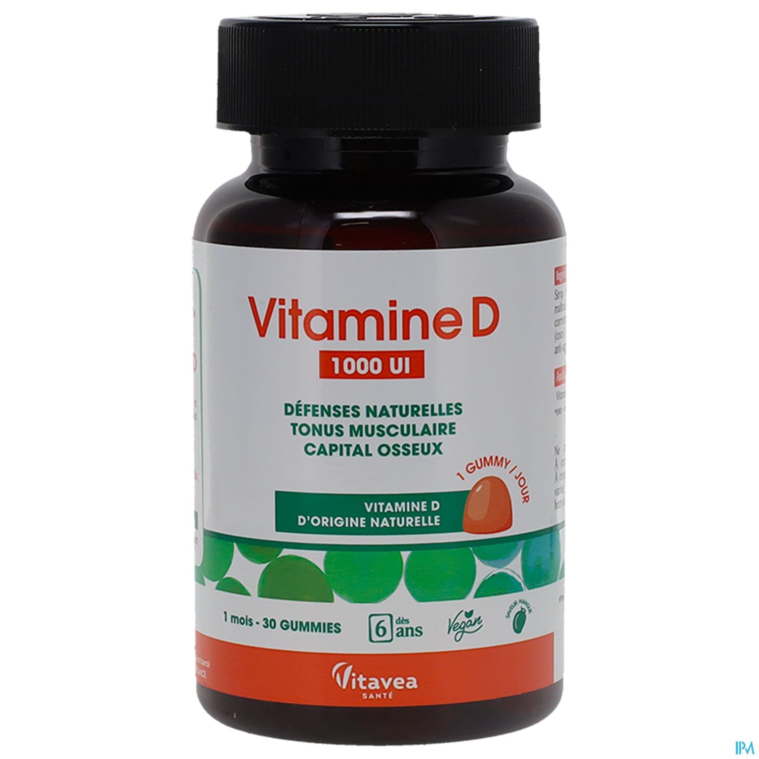 Vitavea Vitamine D 1000ui Gummies 30