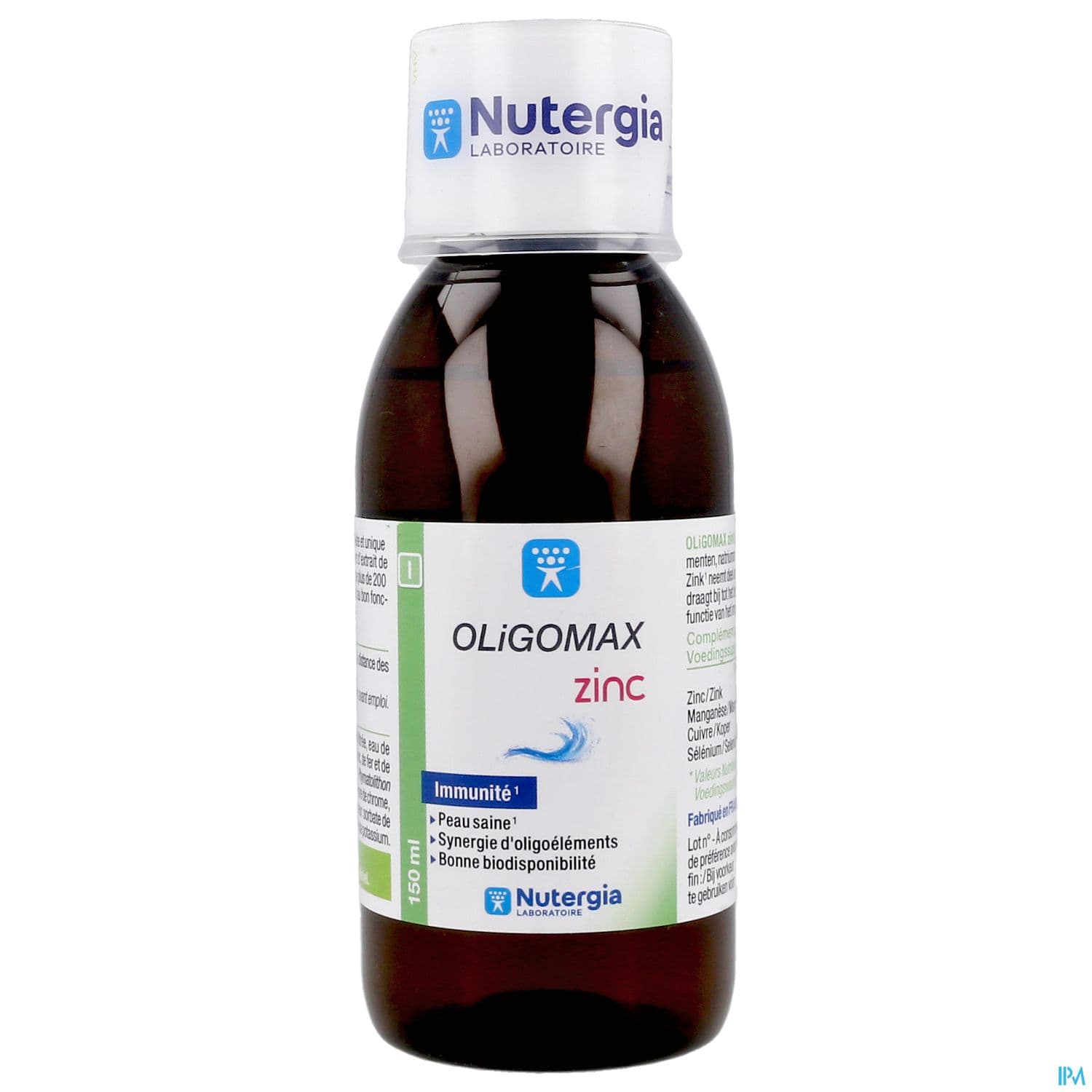 Nutergia Oligomax Zinc Solution Buvable 150ml