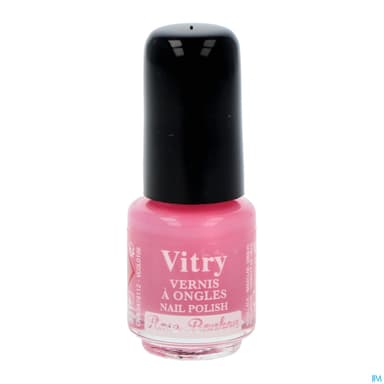 Vitry Vernis Ongles Rose Bonbon Mini 4ml