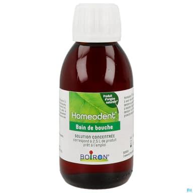 Homeodent Bain De Bouche Solution 125ml