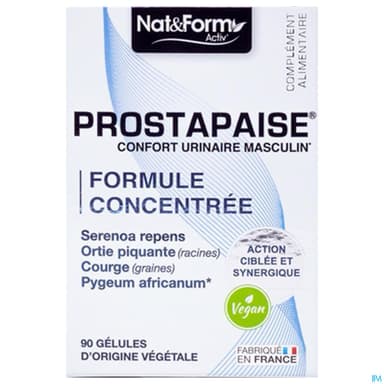 Nat Et Form Prostapaise Gelule Vegetale 90
