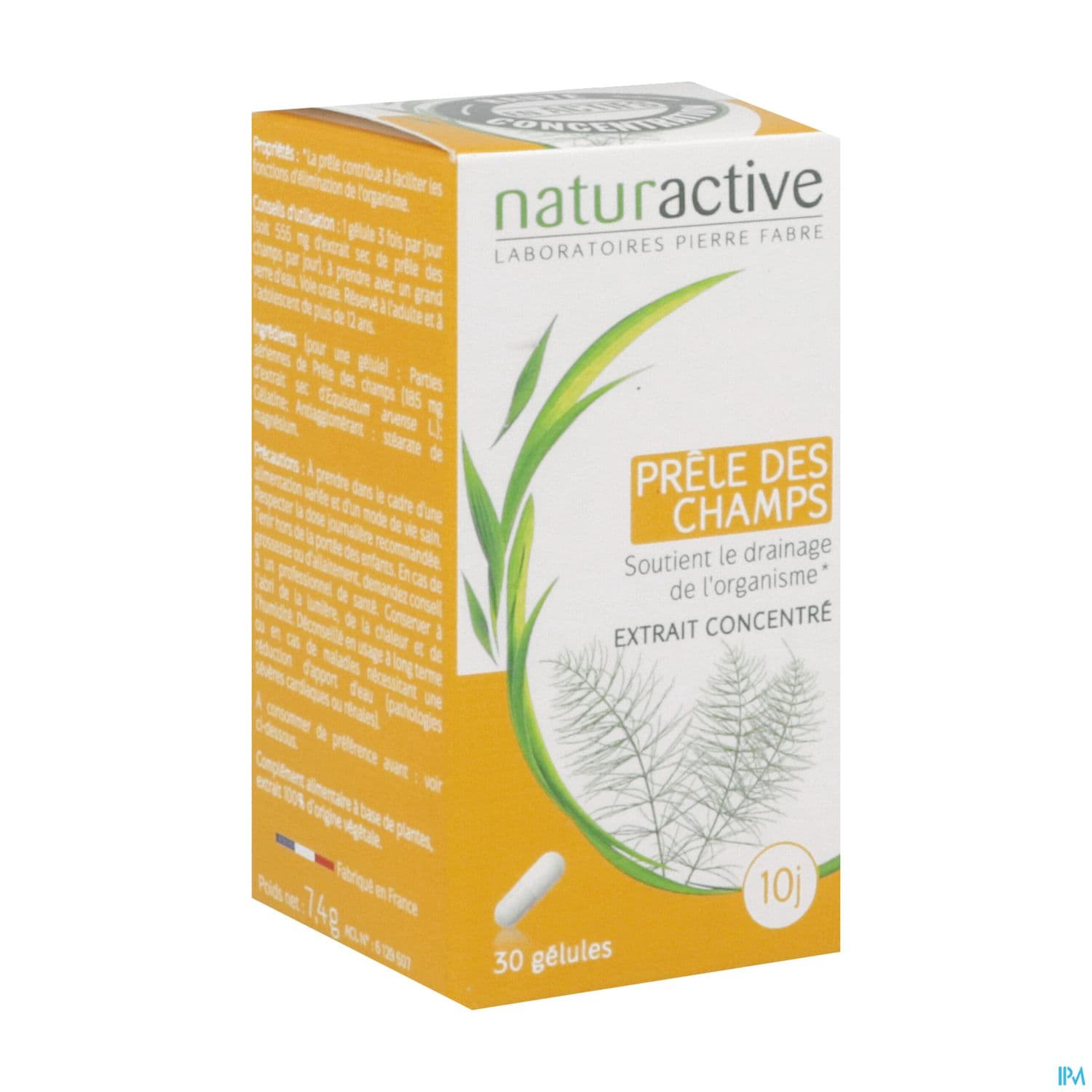 NATURACTIV PRELE DES CHAMPS GELU30