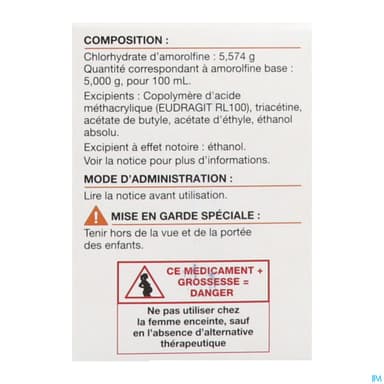 AMOROLFINE 5% VTS CONS VER FL2,5ML