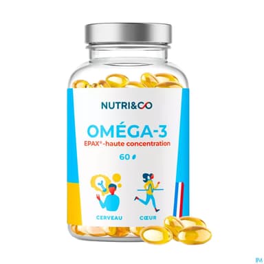 NUTRI&CO OMEGA-3 LICAPS 60