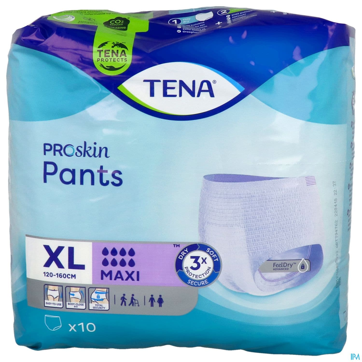 Tena Pants Proskin Maxi Slip Extra Large 10