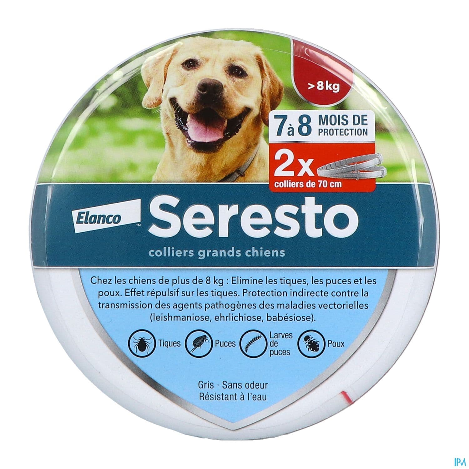 COLLIER SERESTO A/PARA GD CHIEN X2