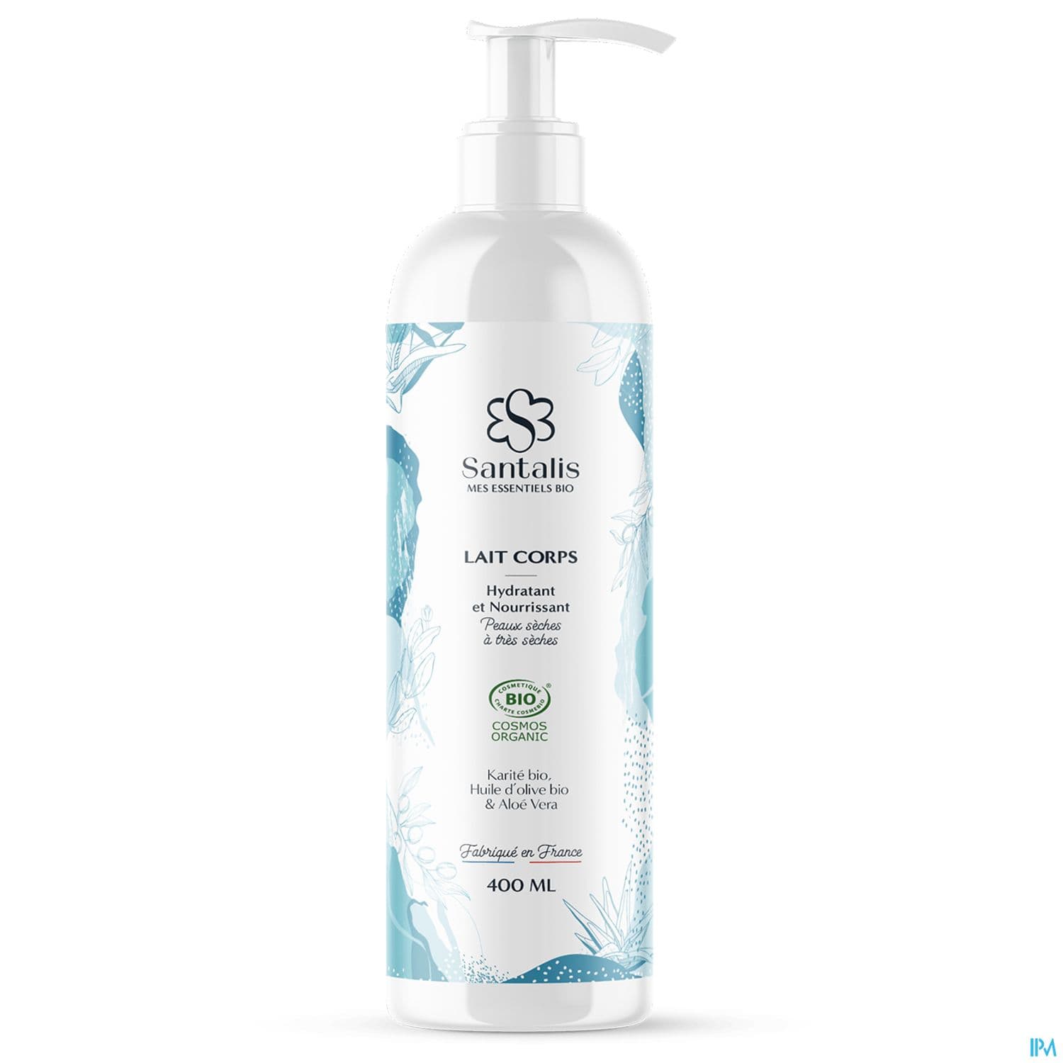 Santalis Lait Corps Hydratant Bio 400ml