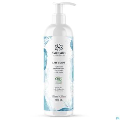 Santalis Lait Corps Hydratant Bio 400ml