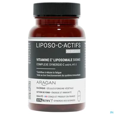 Synactifs Liposo-c Actifs Gelule 40