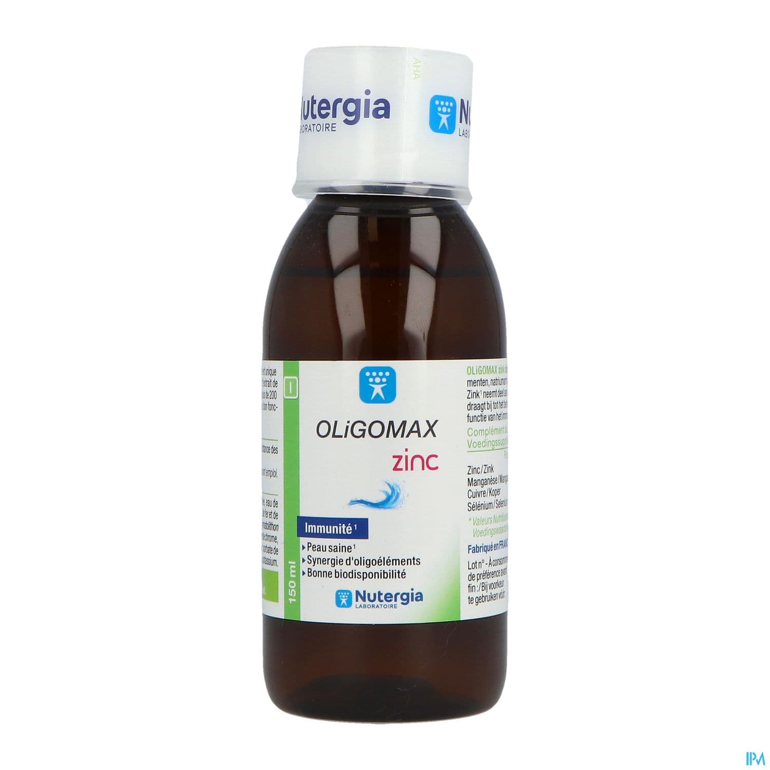 Nutergia Oligomax Zinc Solution Buvable 150ml