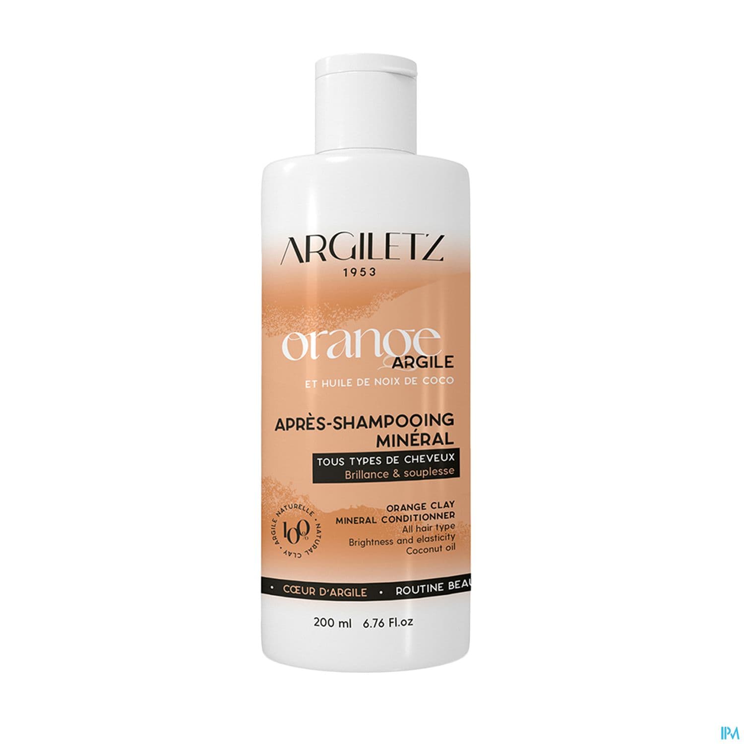 Argiletz Coeur Argile Apres Shampooing Argile Orange 200ml — Pharmacie des Chalâtres