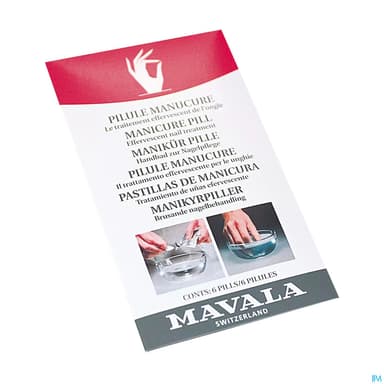 MAVALA PILULE EFFERV MANUCURE X6