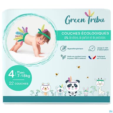 Green Tribu Couches Bebe Maxi T4 7/18kg 22