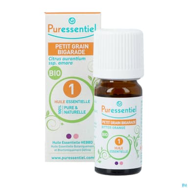 Puressentiel Huile Essentielle Petit Grain Bigarade Bio 10ml