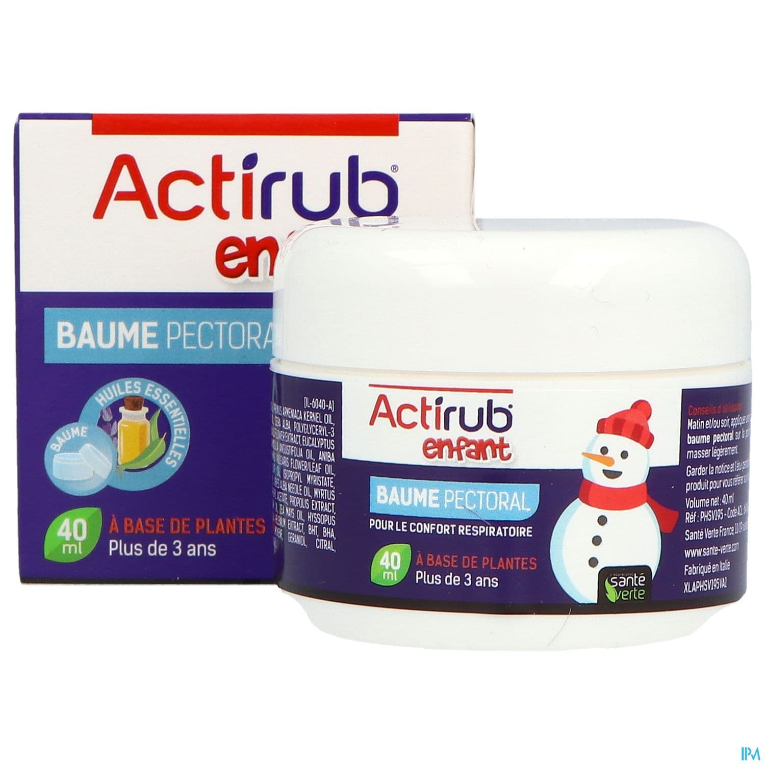 ACTIRUB SANTE VERTE BAUM PECT 40ML