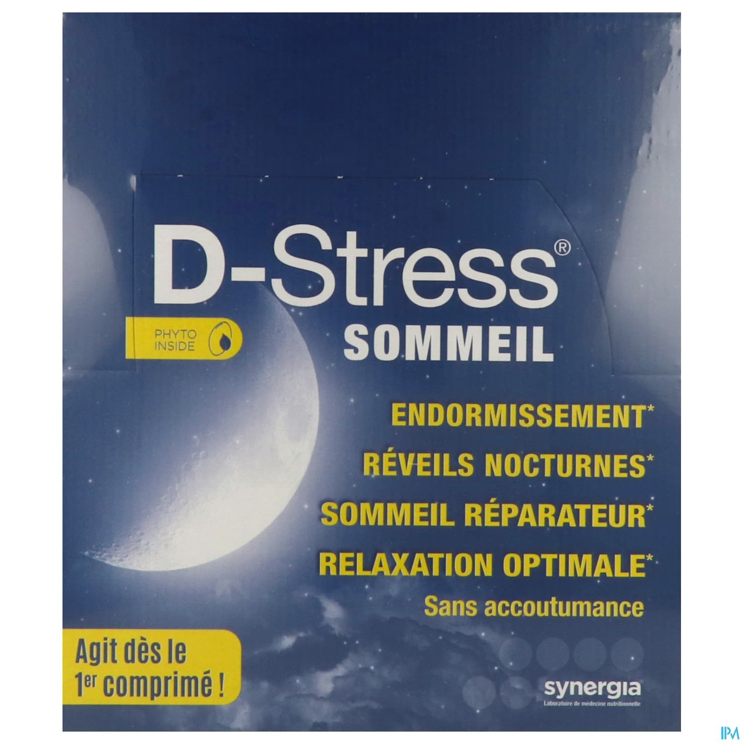 Synergia D Stress Sommeil Comprime 40 Presentoir 12