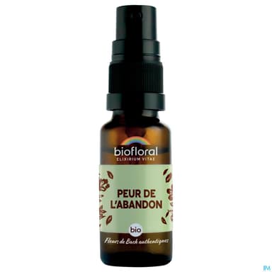 Biofloral Peur De l Abandon Spray Bio Demeter 20ml