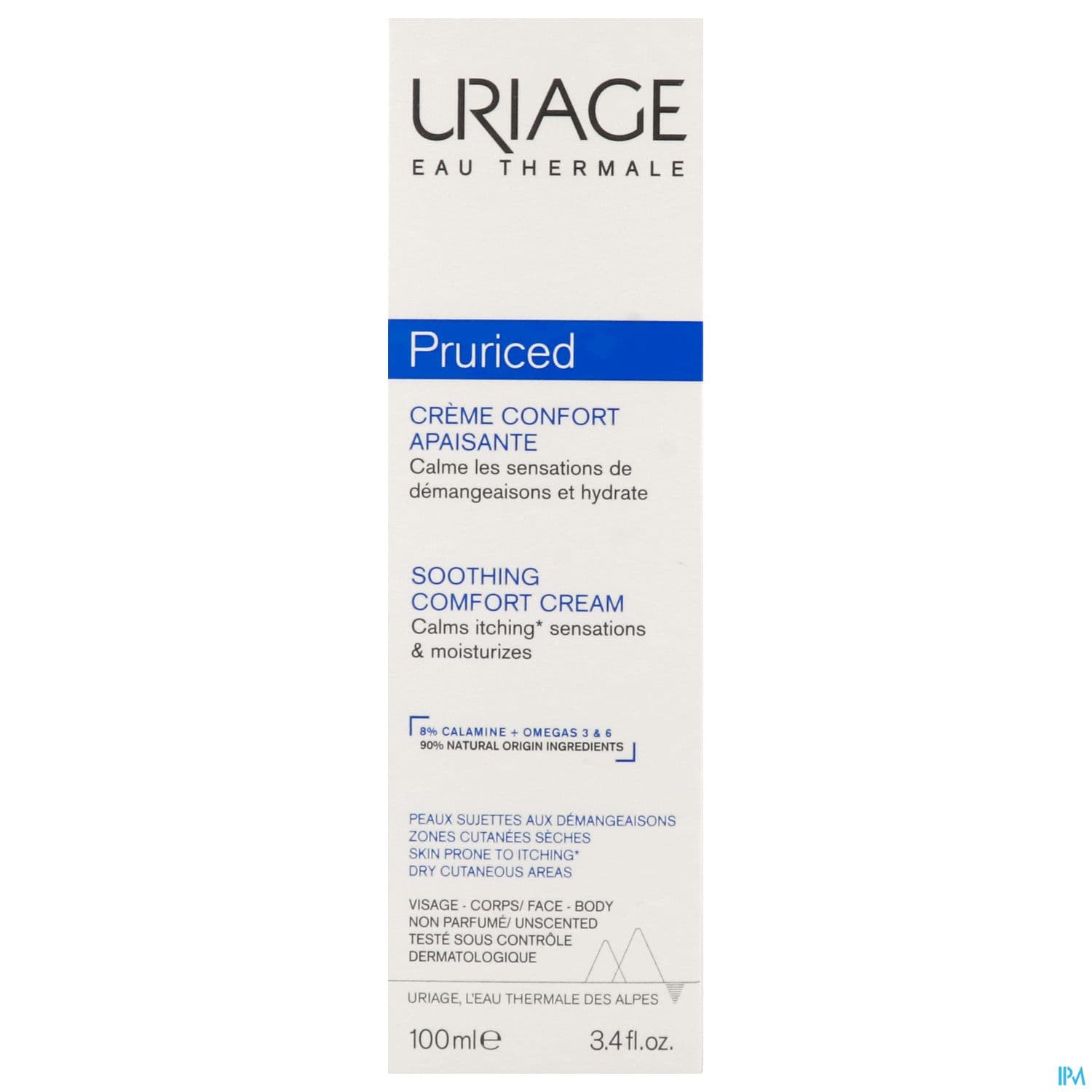Uriage Pruriced Creme Confort Apaisante 100ml