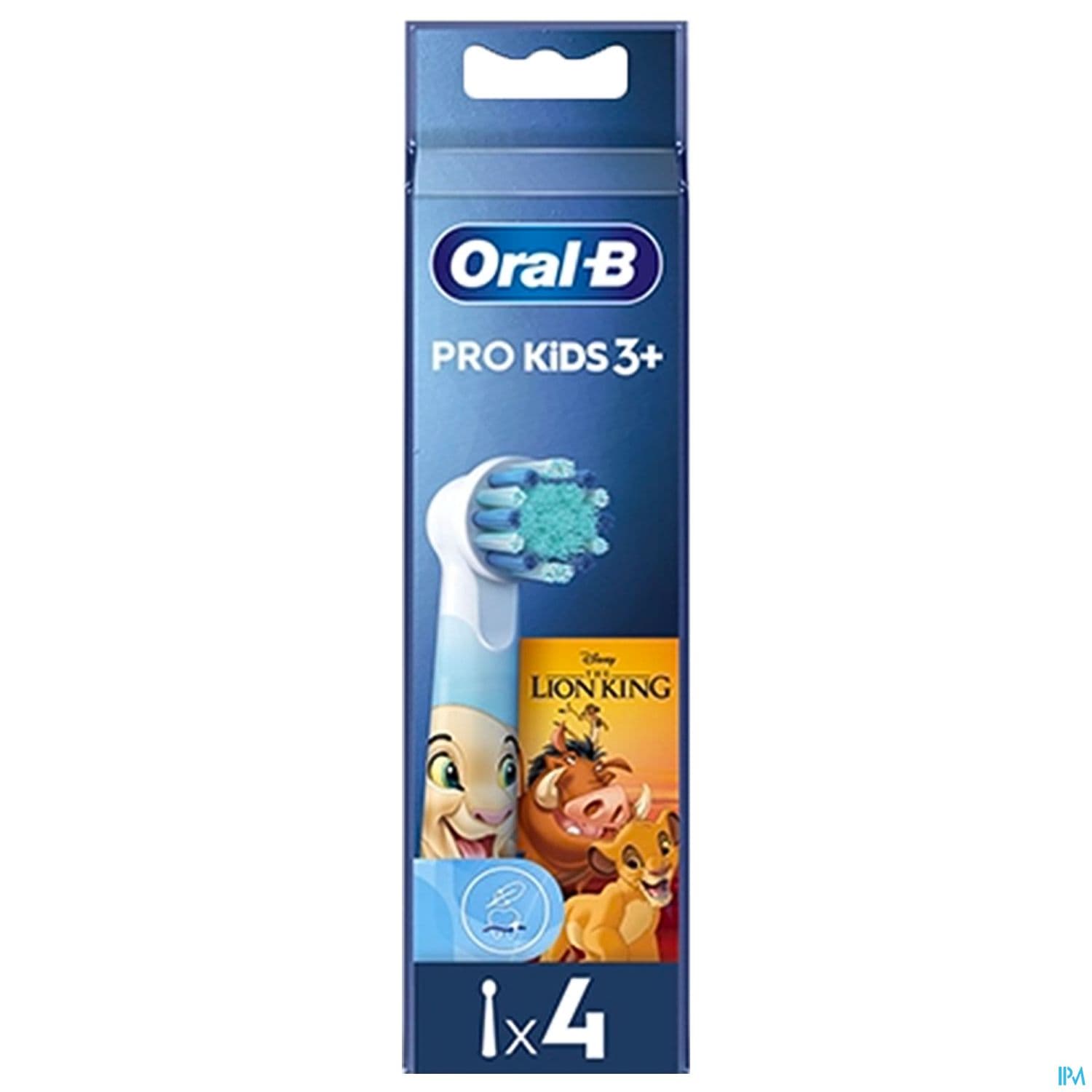 Oral B Pro Kids3+ Brossette Pour Brosse A Dents Roi Lion X4