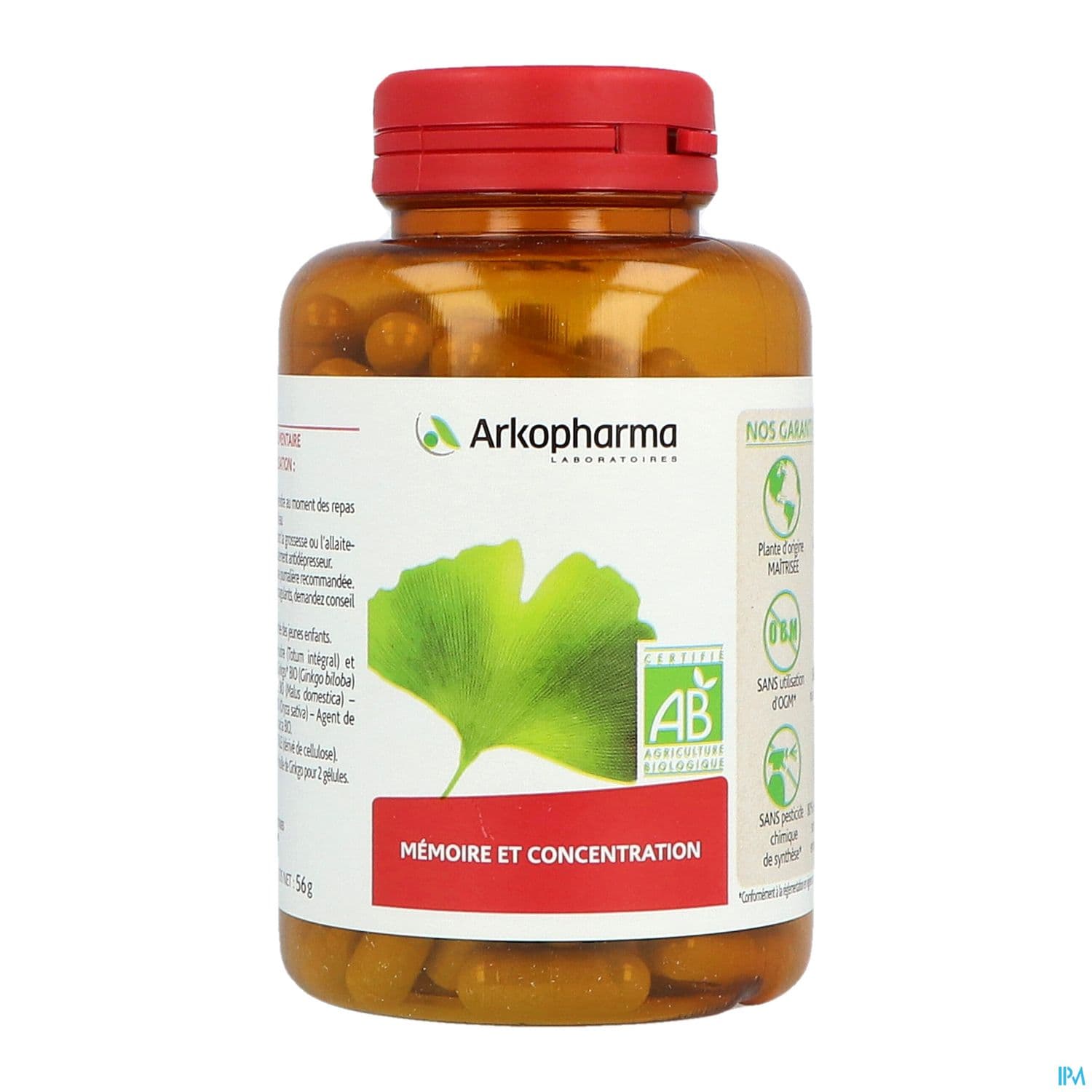 Arkogelules Ginkgo Bio Caps 150