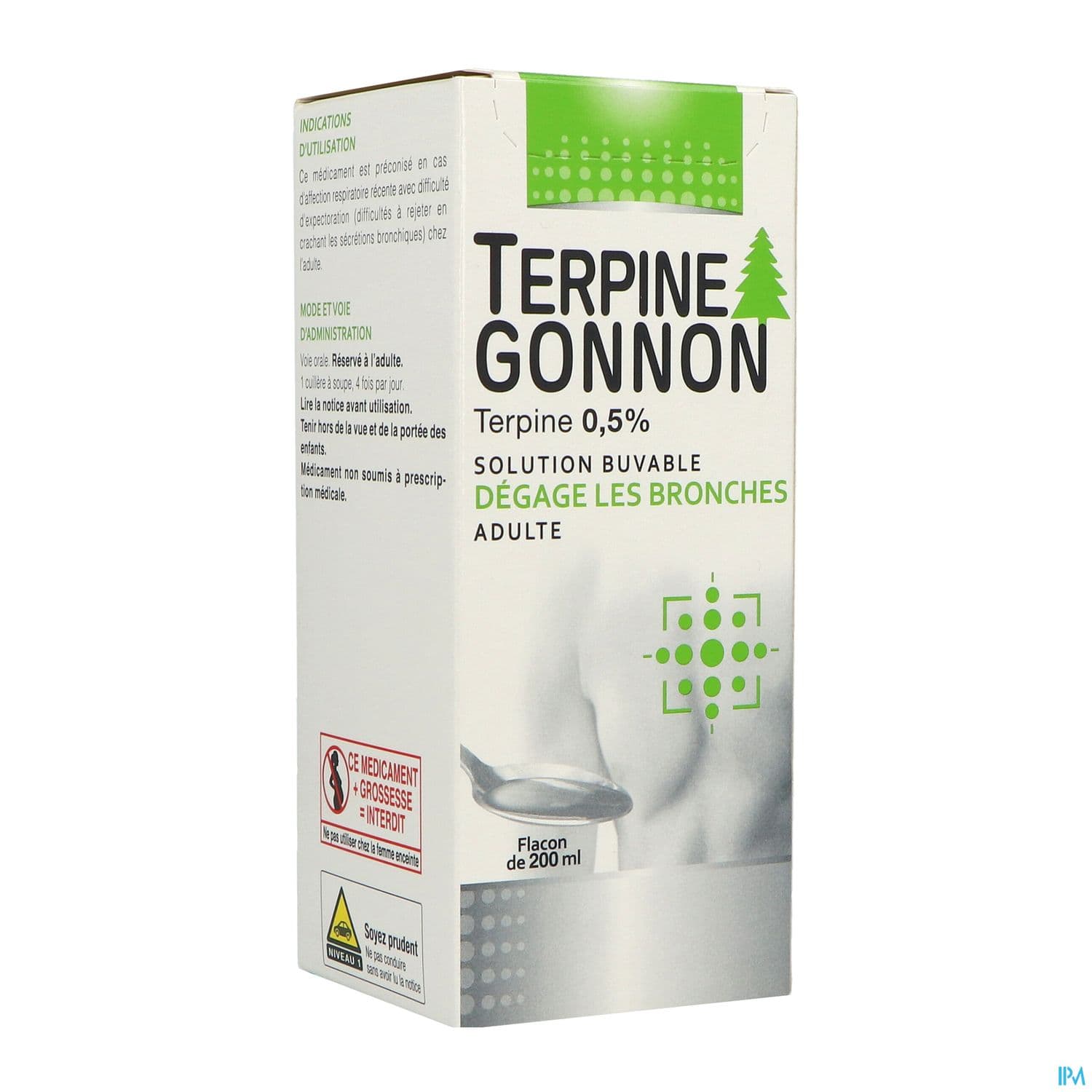 TERPINE GONNON 0,5% SOL BUV 200ML