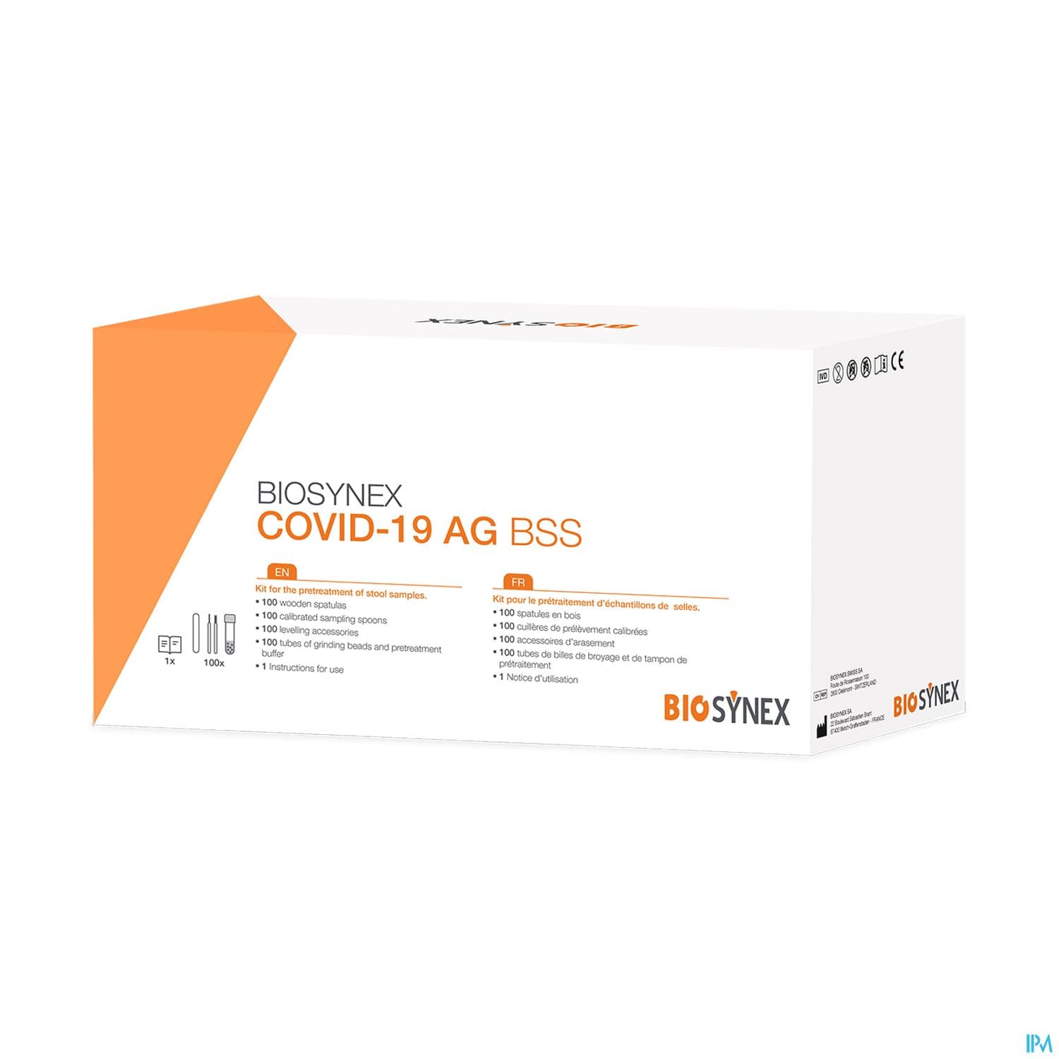 BIOSYNEX COVID-19 AG BSS TEST 25