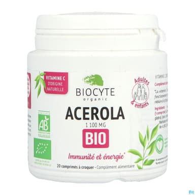 BIOCYTE ACEROLA BIO CPR CROQ 20