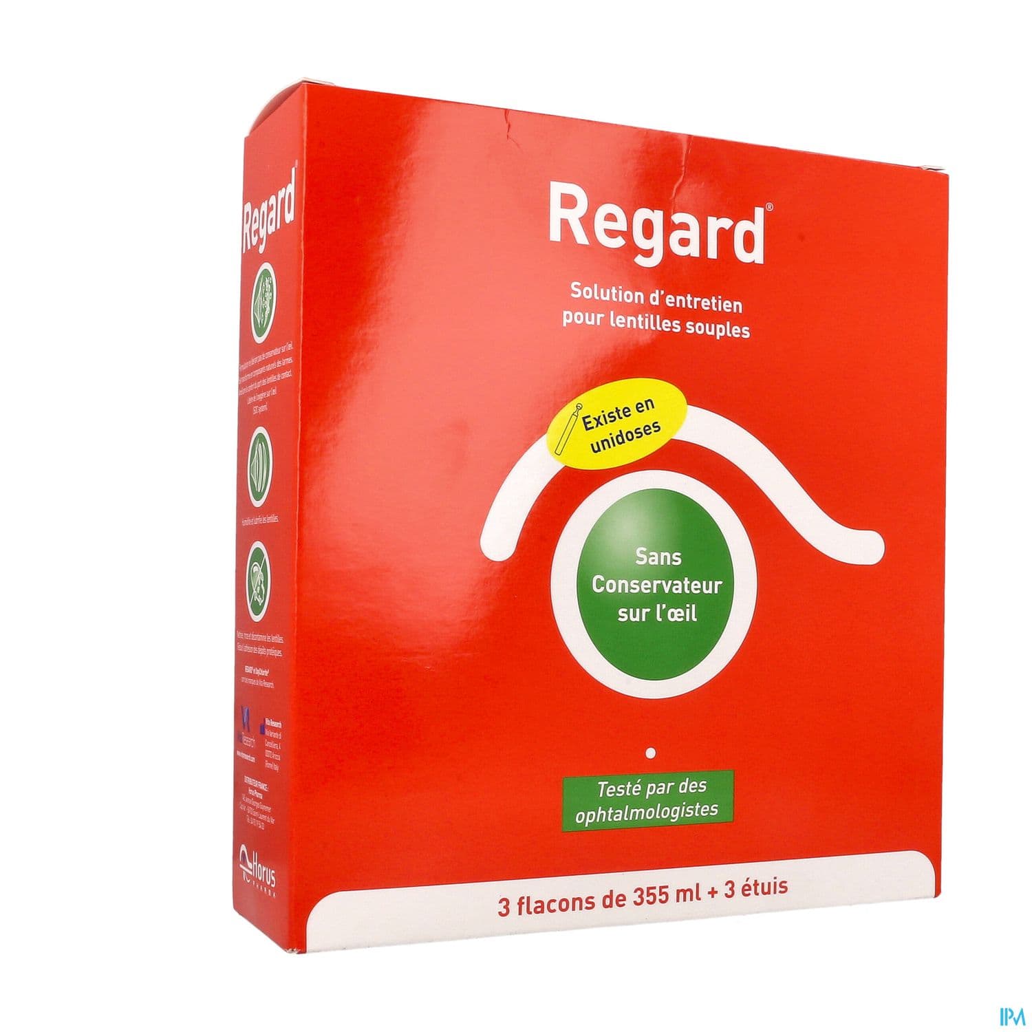 Regard Solution Multifonctions 355ml X3 + 3 Etui