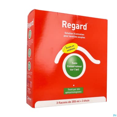 Regard Solution Multifonctions 355ml X3 + 3 Etui