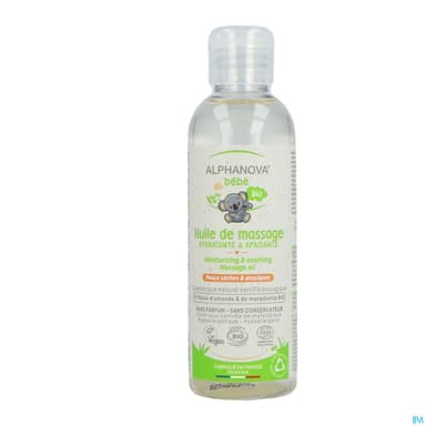 Alphanova Bebe Huile De Massage Bio 100ml