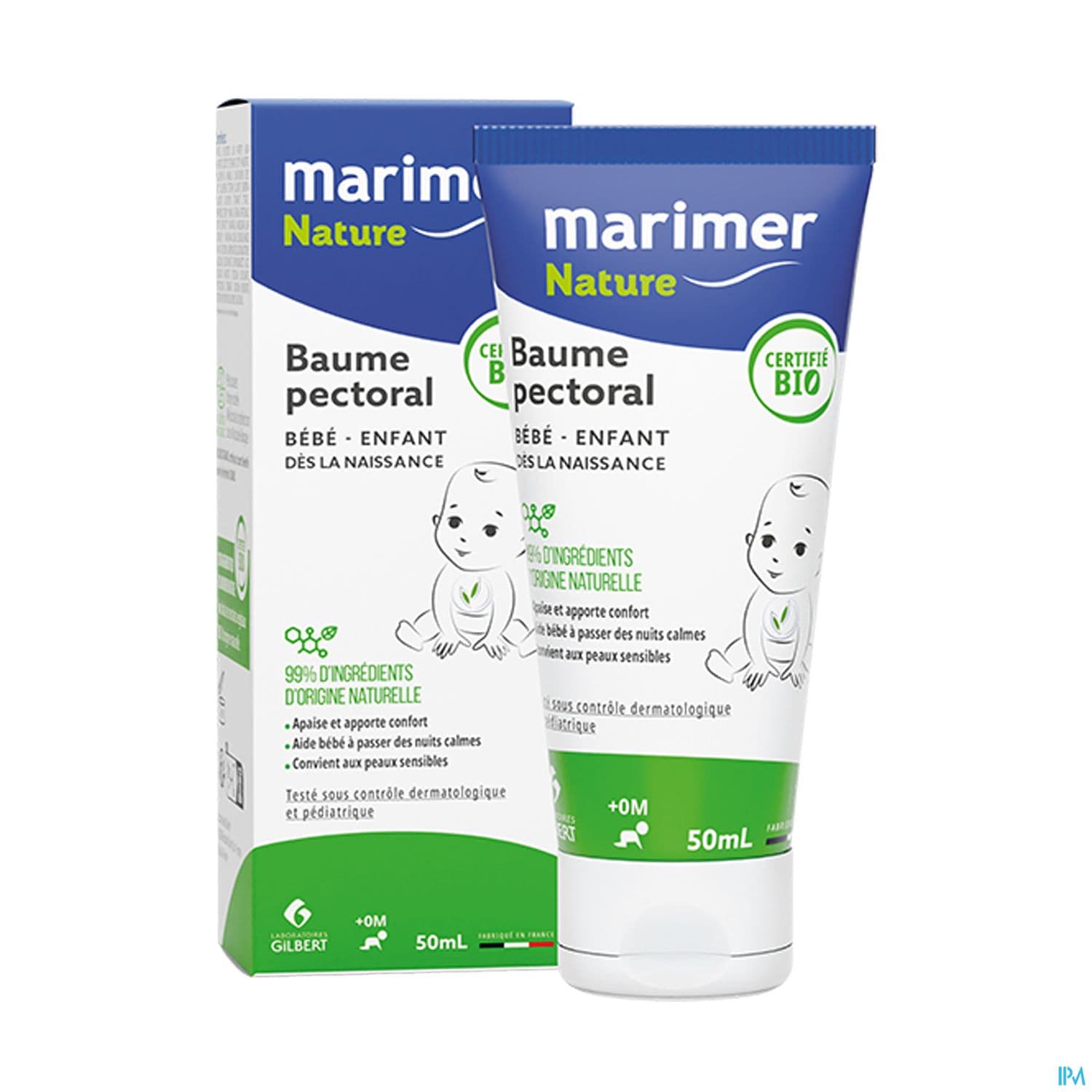 MARIMER NAT BAUME PECT BABY 50ML