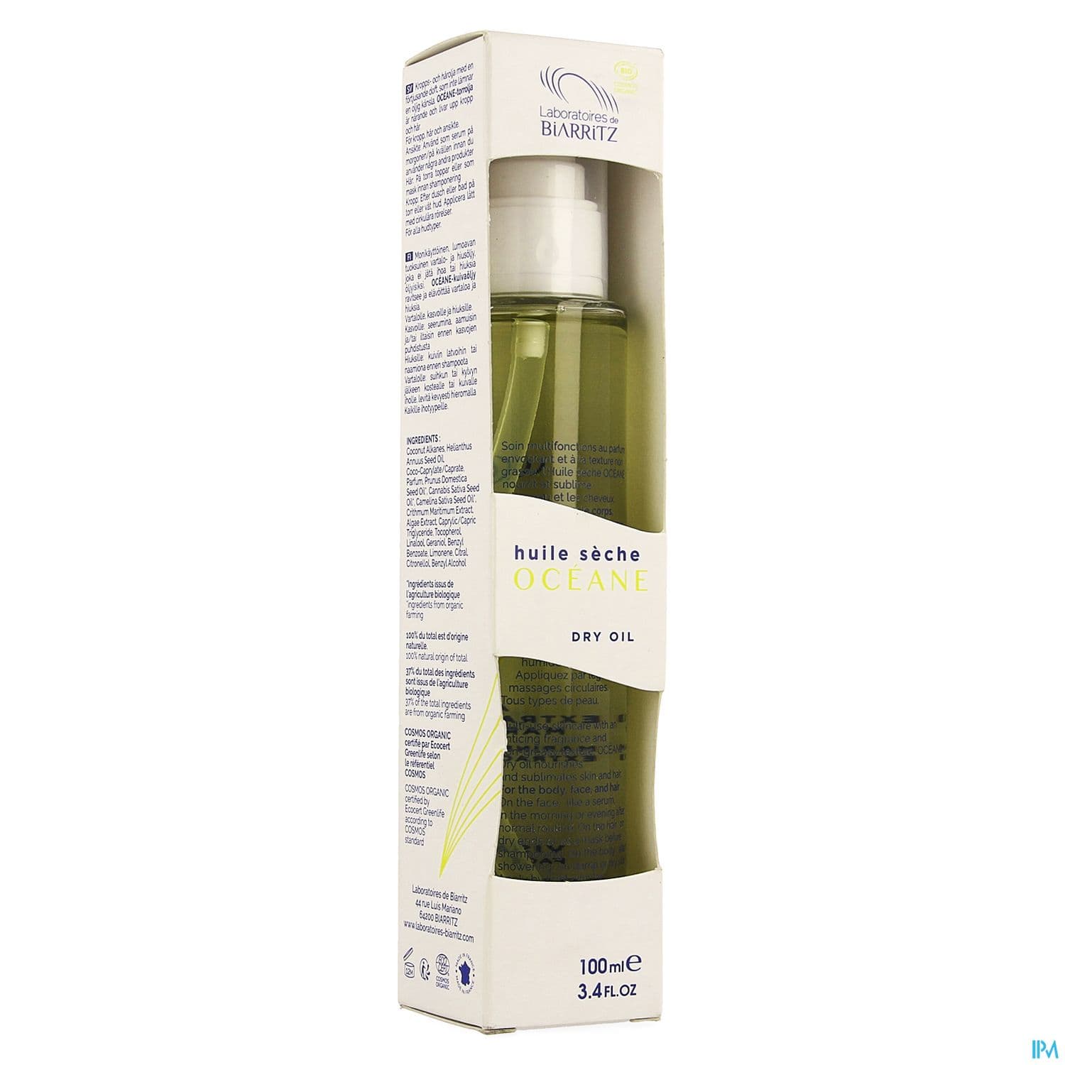 LDBIARRITZ OCEANE HLE SECHE 100ML.