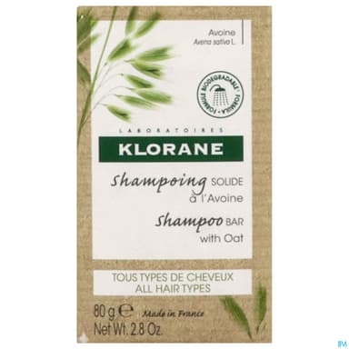 KLORANE SH SOLIDE AVOINE 80G