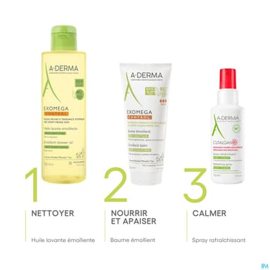 A-DERMA EXOMEGA CONT BAUM 400ML