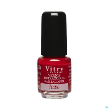 Vitry Vernis Ongles Rubis Mini 4ml